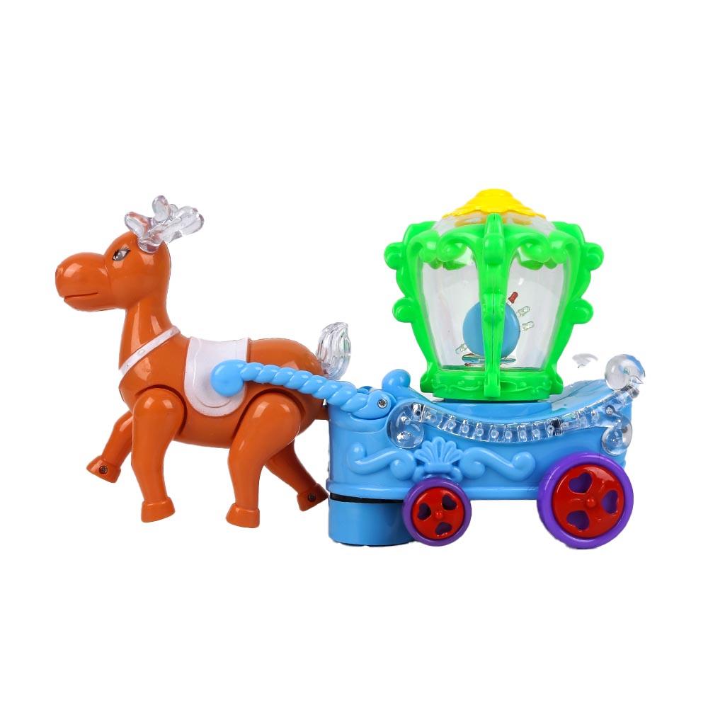 Deer Trailer Toy For Kids - Multi (901A)